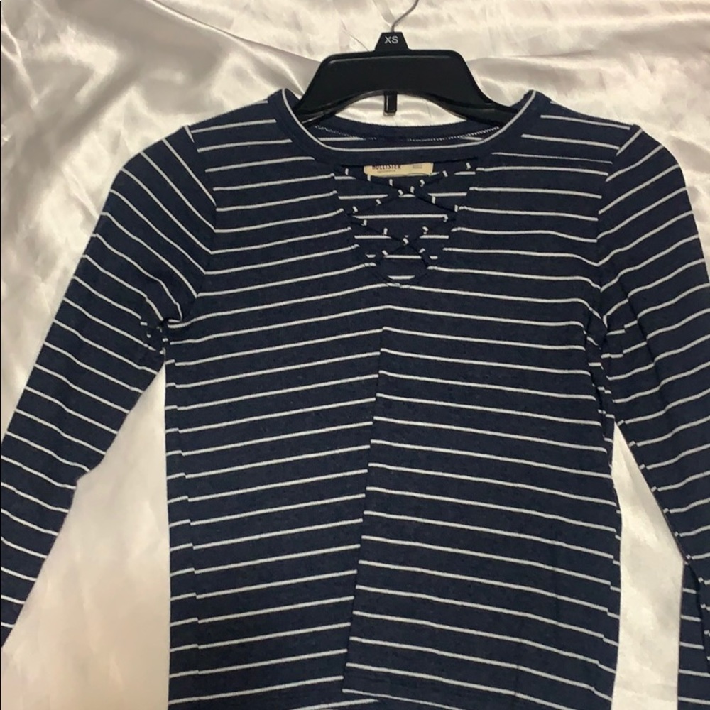 hollister longsleeve striped shirt